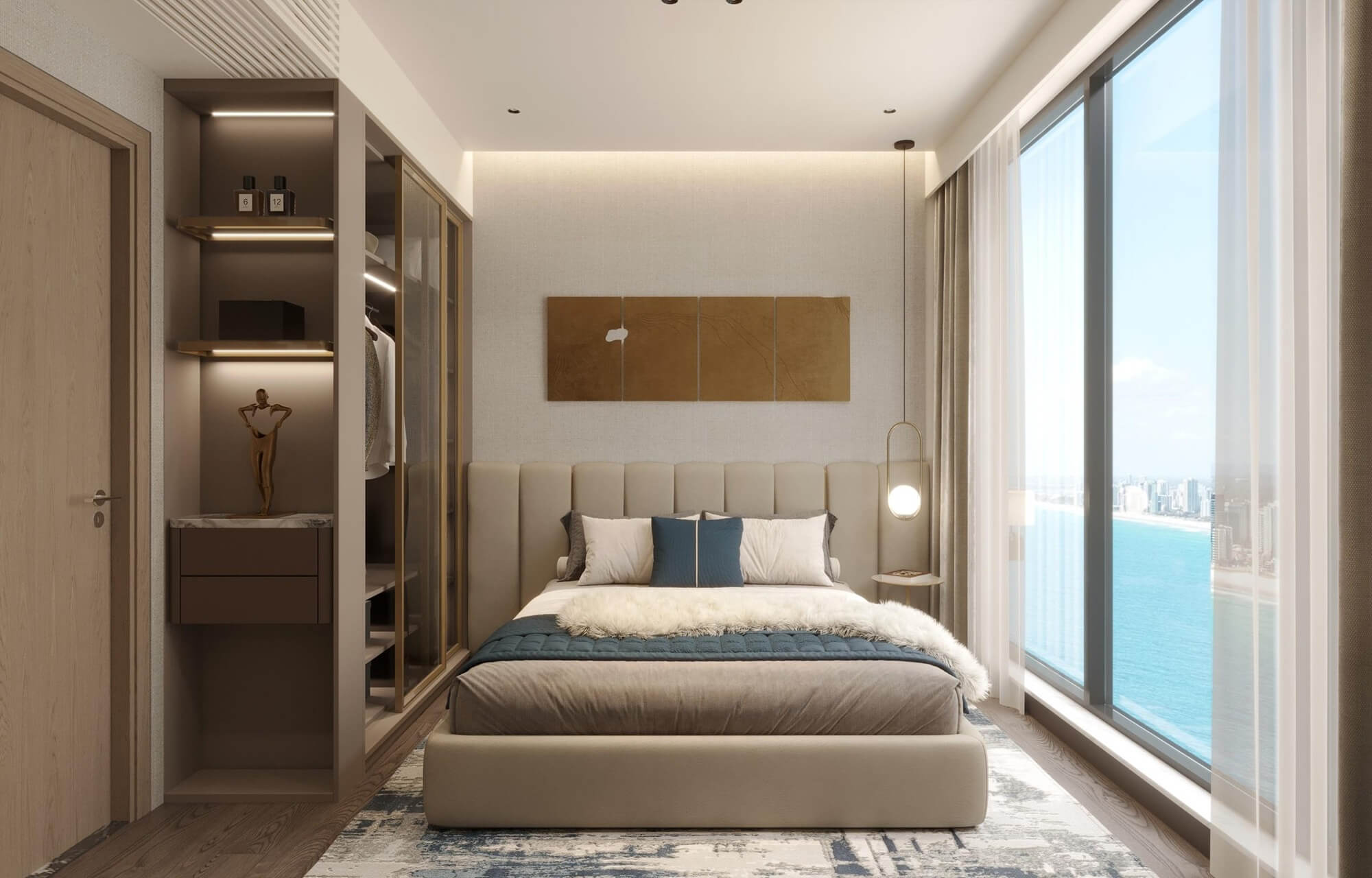 Căn hộ 2 phòng ngủ Prima Bay Hạ Long