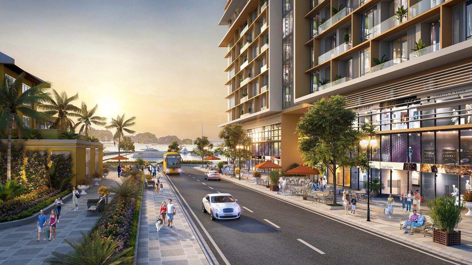 shophouse khối đế Prima Bay Hạ Long