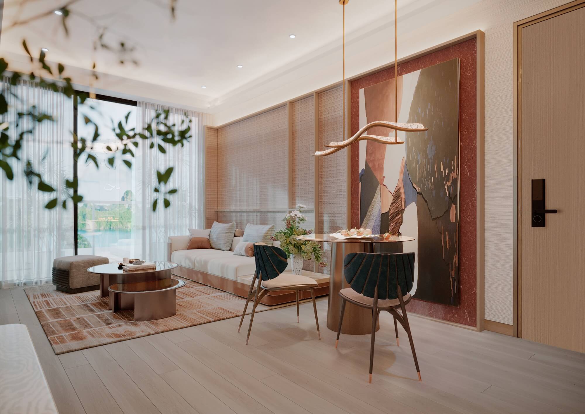 nội thất căn hộ prima bay hạ long