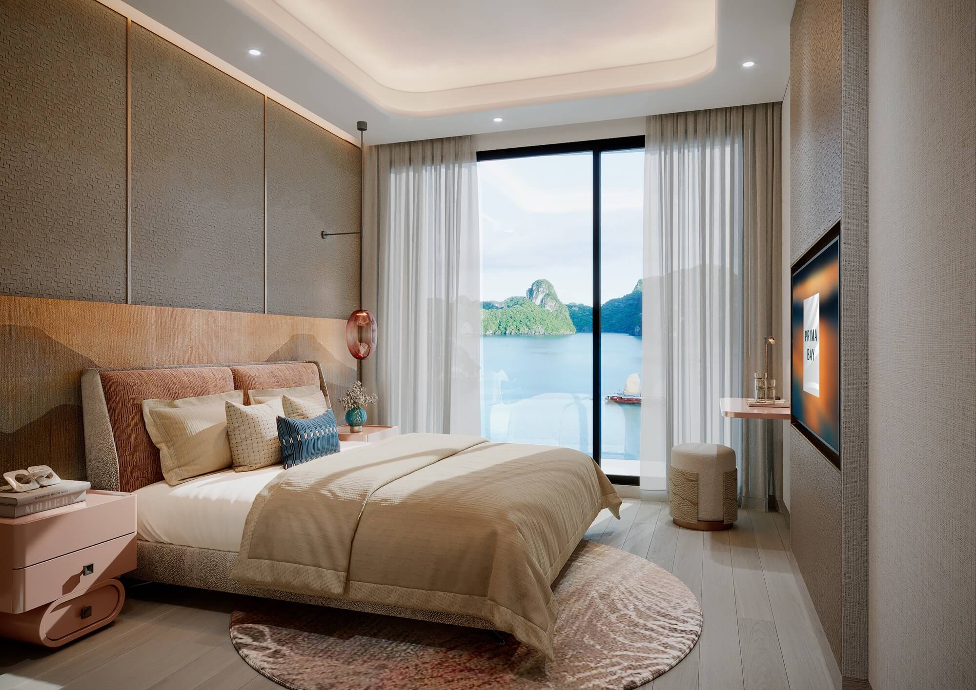 nội thất căn hộ prima bay hạ long