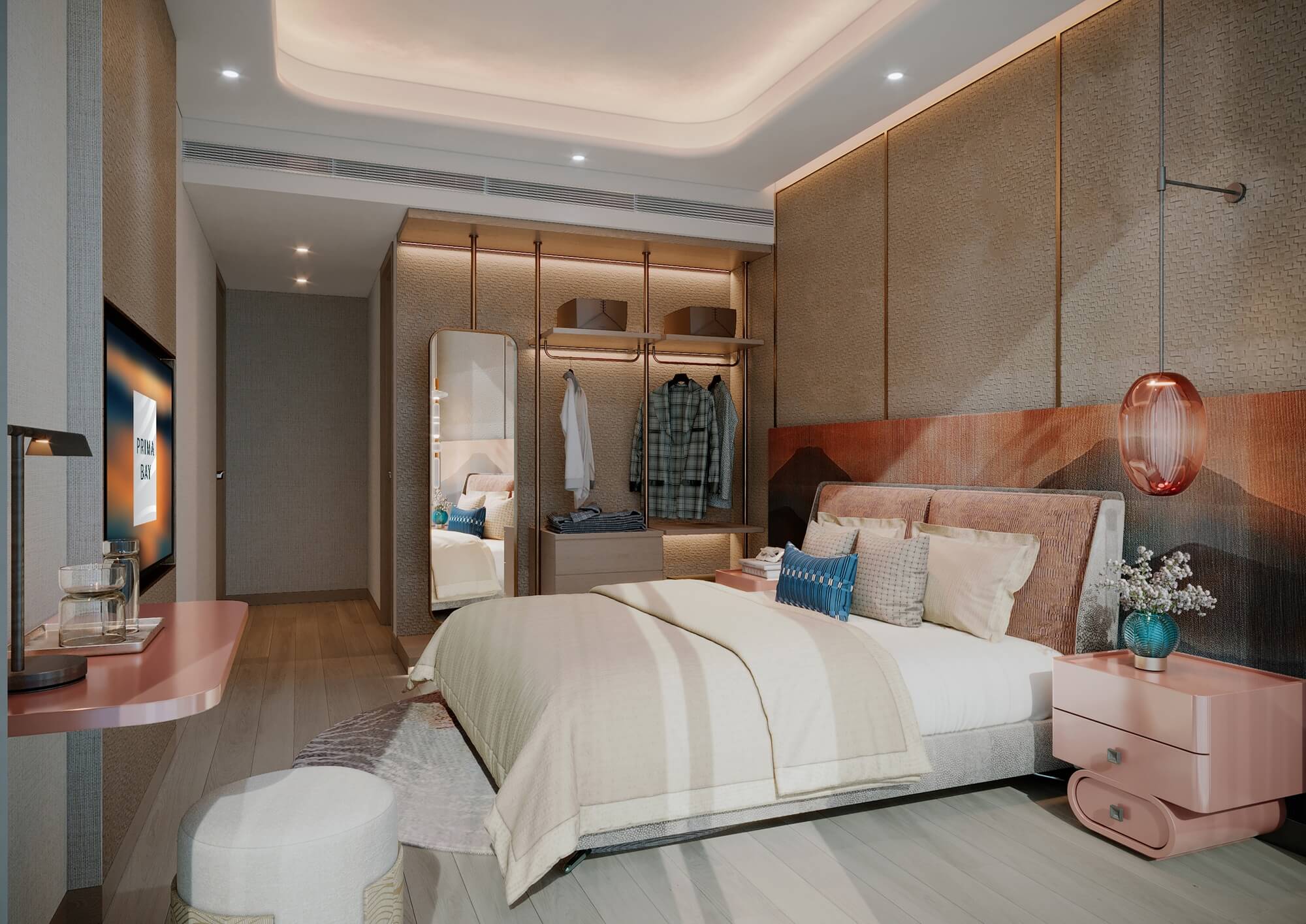 nội thất căn hộ prima bay hạ long